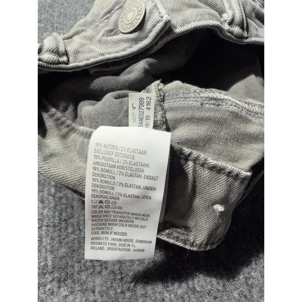 American Eagle Ne(x)t Level Flex Slim Jeans Grey 26x28 Mens Denim Pants